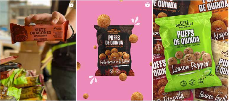 Packaging Puffs de Quinua