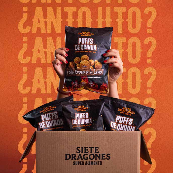 Campaña Puffs de Quinua Siete Dragones